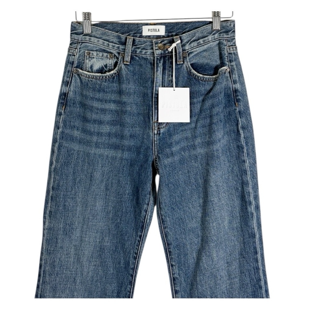PISTOLA Stevie High Waist Wide Leg Relaxed Flare Jeans Size 26 Tilbury - Picture 4 of 9